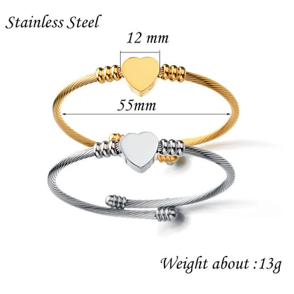 women stainless steel bracelet