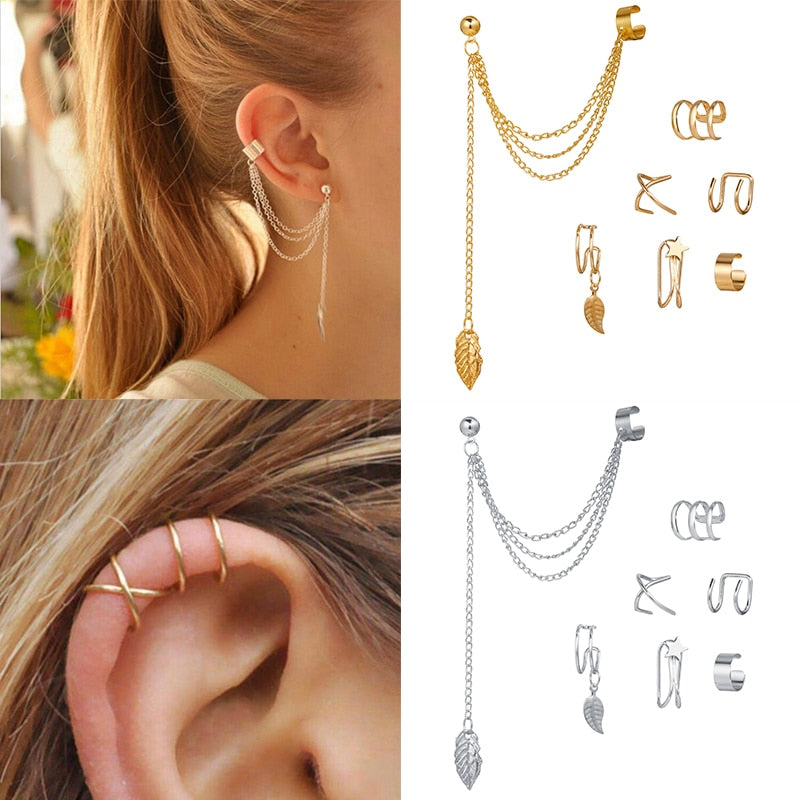 clip on gold hoop earrings