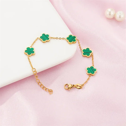 green clover bracelet
