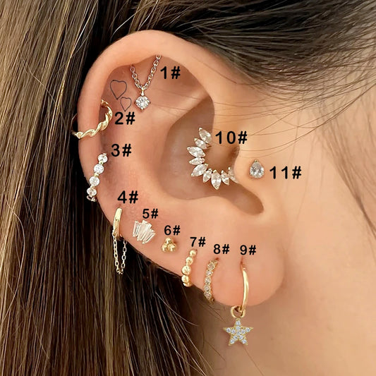 water drop earrings