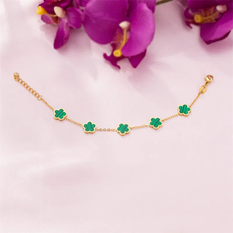 green clover bracelet